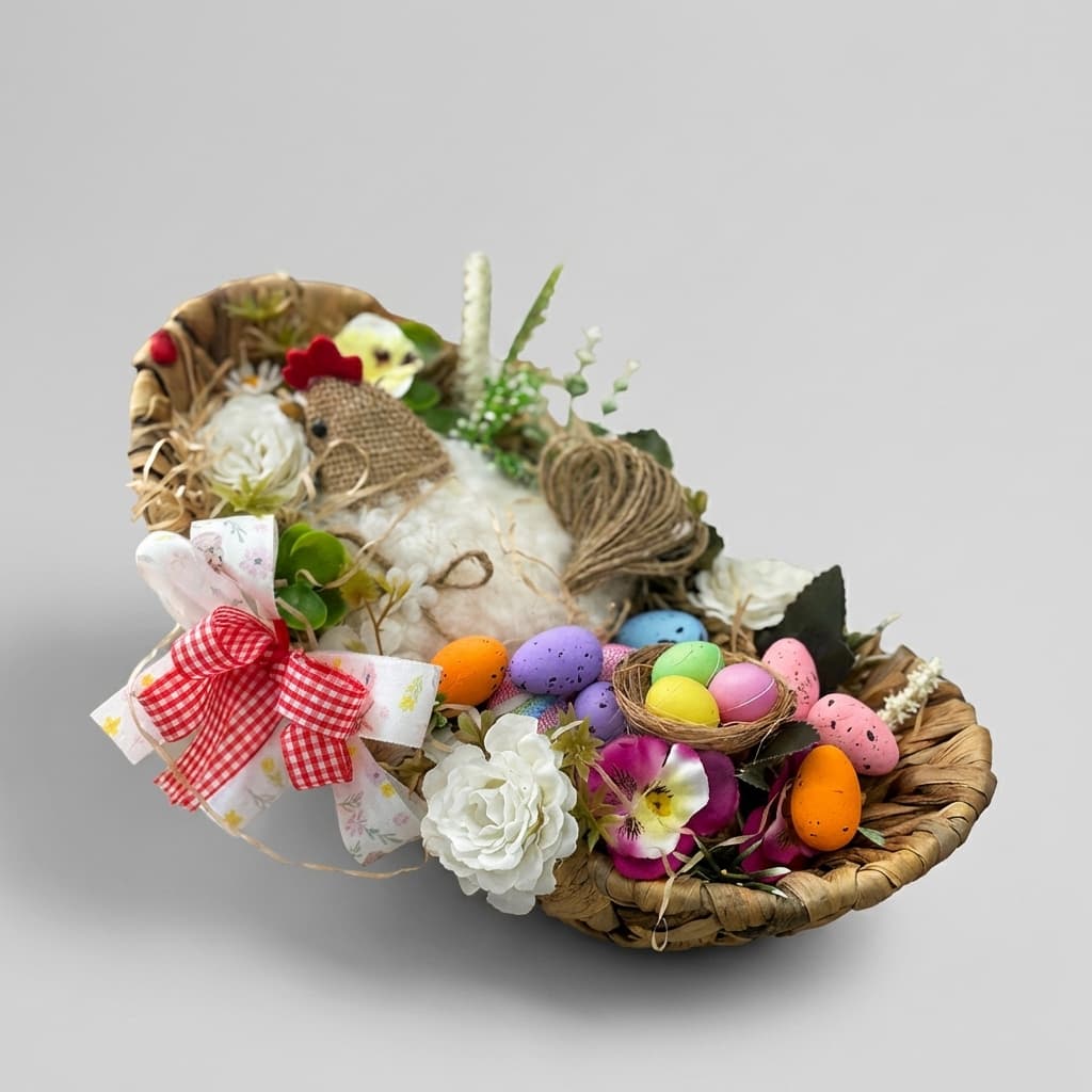 Слика на Велигденска корпа „Жетварски брод“