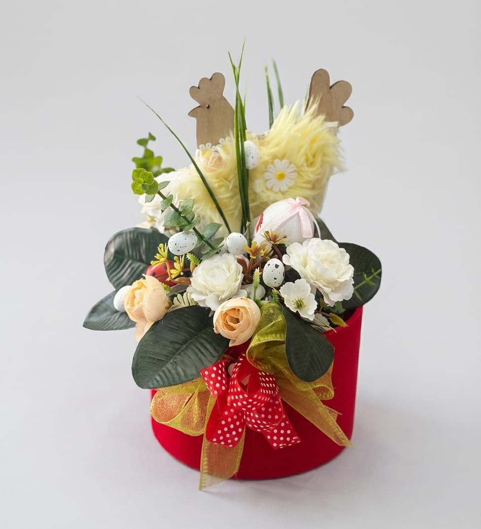 Слика на Кадифена кутија за Велигден „Ruby Blossom“